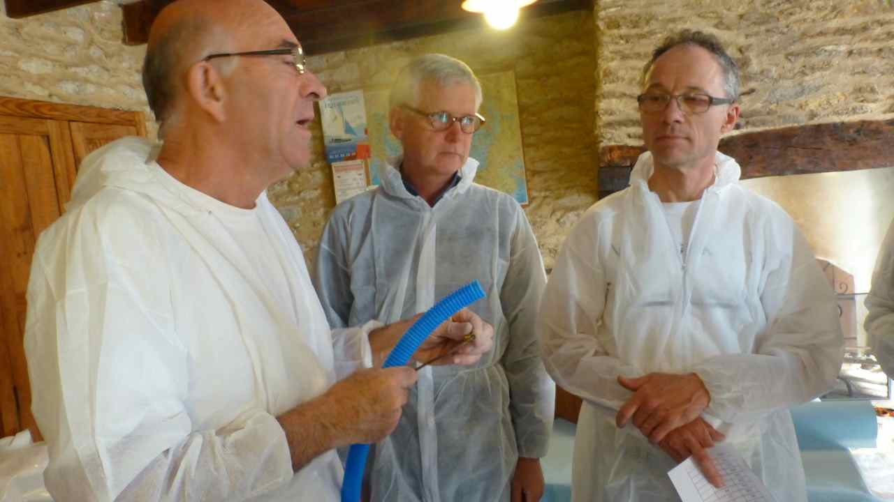 Stagiaires attentifs